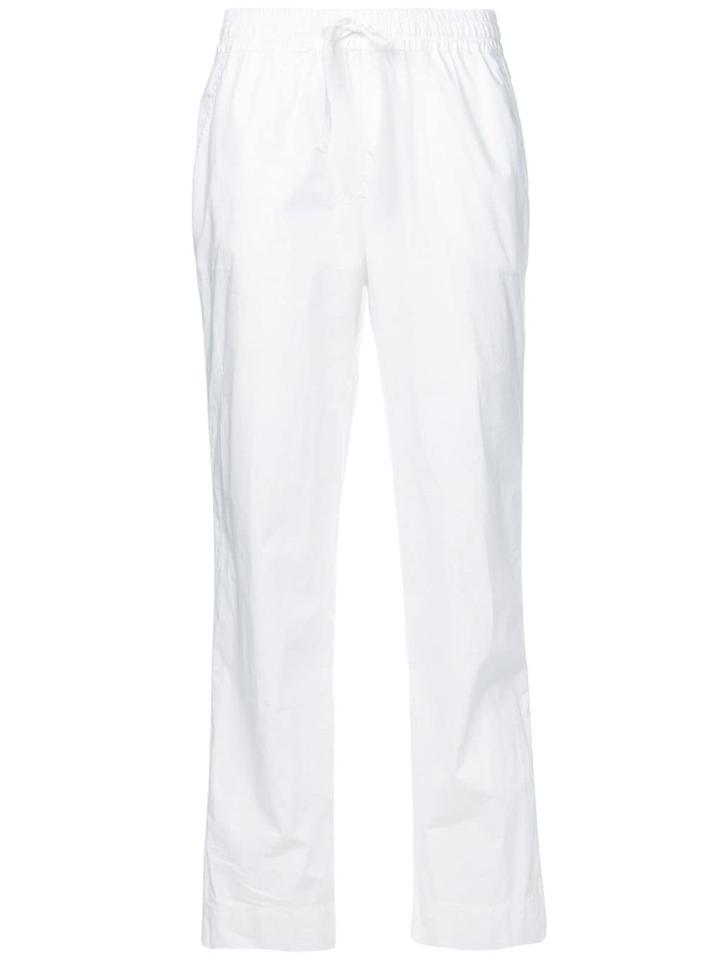 P.a.r.o.s.h. Slim Cropped Trousers - White