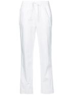 P.a.r.o.s.h. Slim Cropped Trousers - White