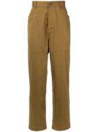 Qasimi Straight-leg Trousers - Green