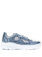 Filling Pieces Low Fade Cosmo Infinity Sneakers - Blue