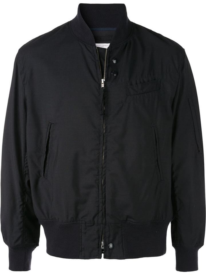 Engineered Garments Plain Bomber Jacket - Black