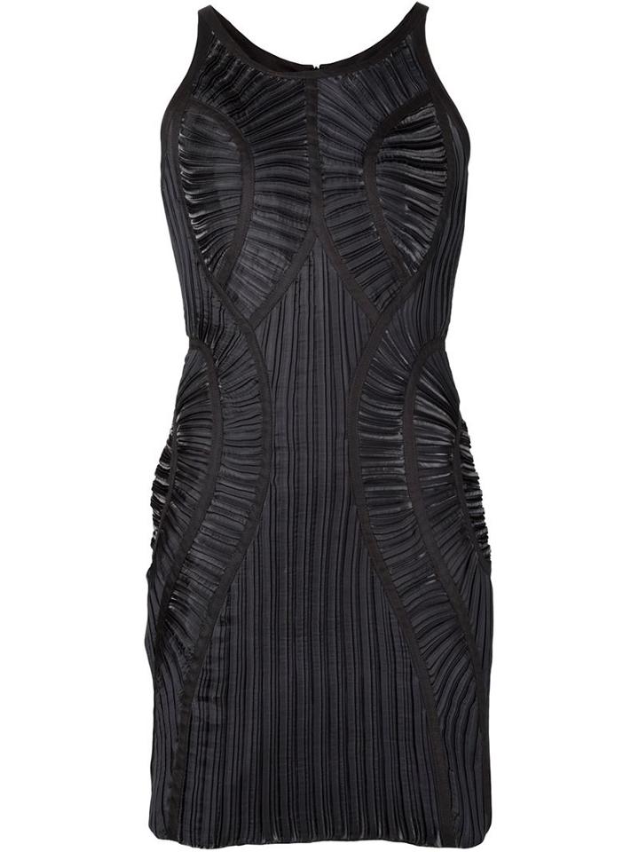 Iris Van Herpen Pleated Fitted Dress