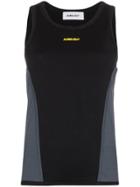 Ambush Waves Logo Cotton Tank Top - Black