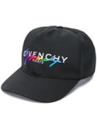 Givenchy Rainbow Logo Cap - Black