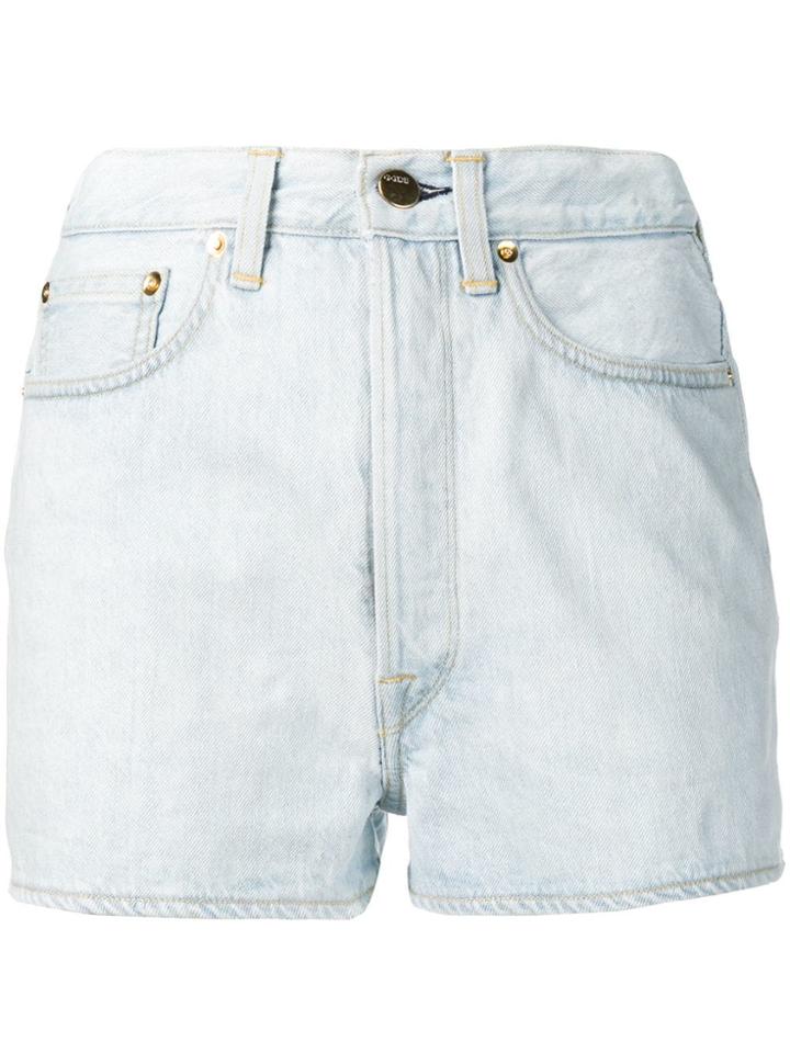 Golden Goose Deluxe Brand Slim-fit Denim Shorts - Blue
