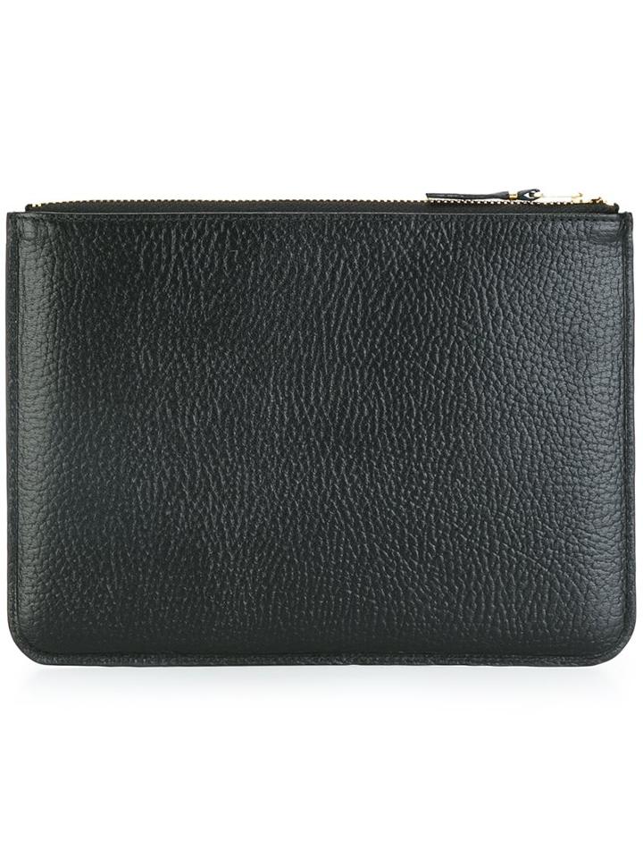 Comme Des Garçons Wallet Classic Plain Clutch
