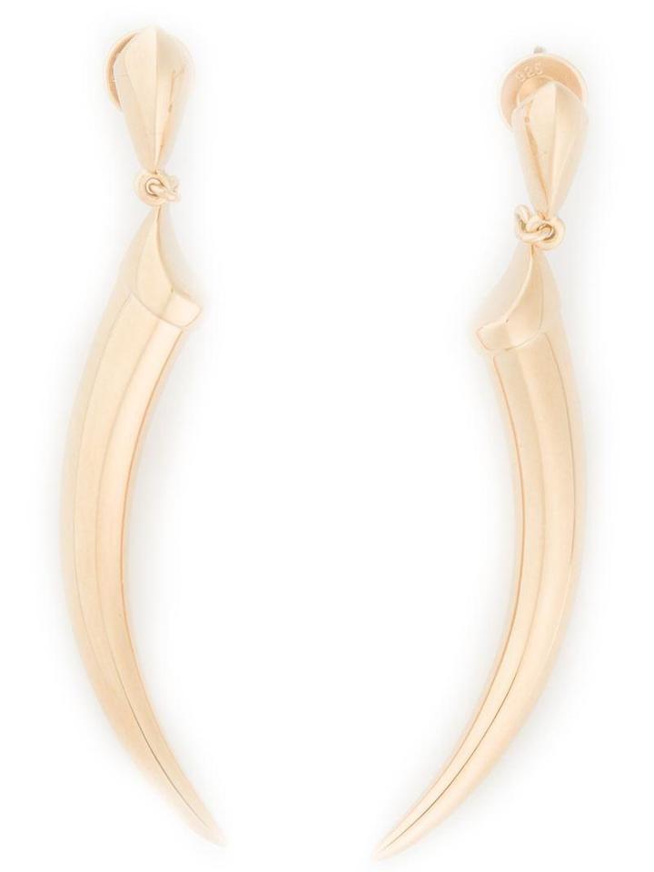 Shaun Leane Knife Edge Tusk Earrings
