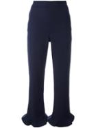 Opening Ceremony Cropped Trousers, Women's, Size: 4, Nylon/cotton/spandex/elastane/polyurethane