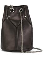 Jérôme Dreyfuss Bucket Shoulder Bag, Women's, Black, Leather