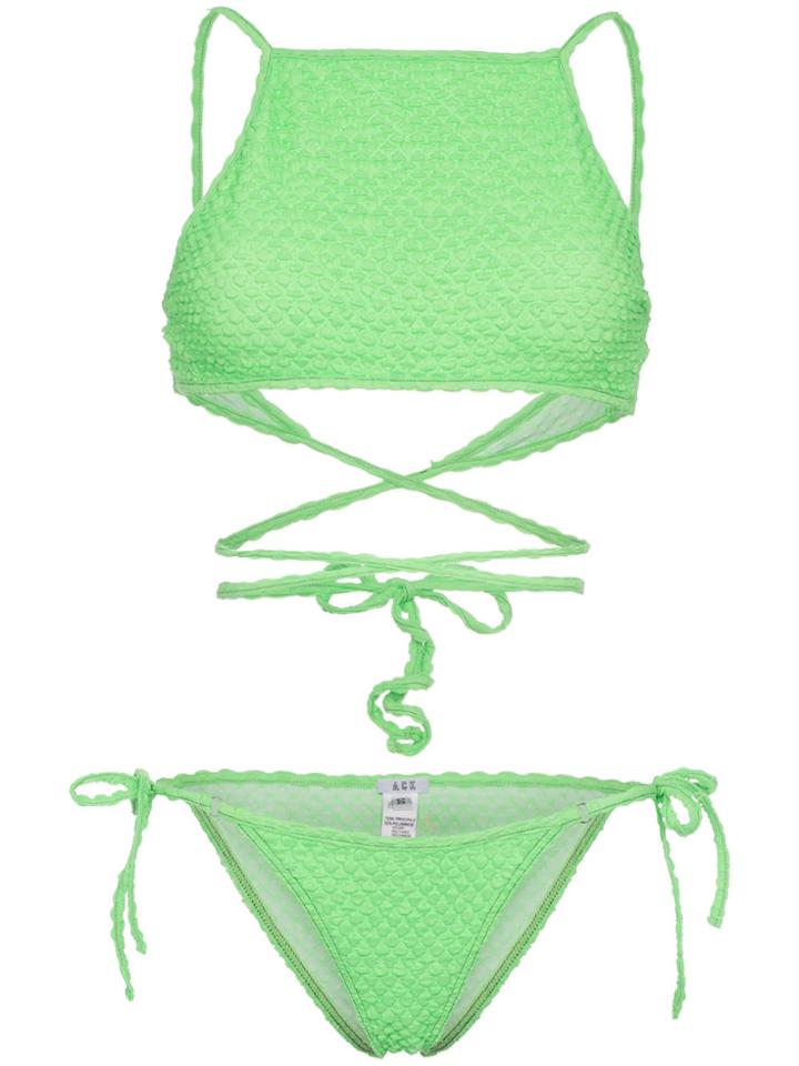 Ack Filo Bikini Set - Green