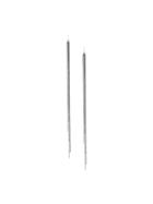 Ann Demeulemeester Long Chain Earrings, Women's, Metallic