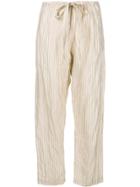 Forte Forte Drawstring Waist Trousers - Nude & Neutrals