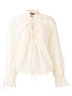 Dsquared2 Ruched Shirt - White