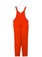 Chloé Kids Drawstring Waist Jumpsuit, Girl's, Size: 14 Yrs, Red