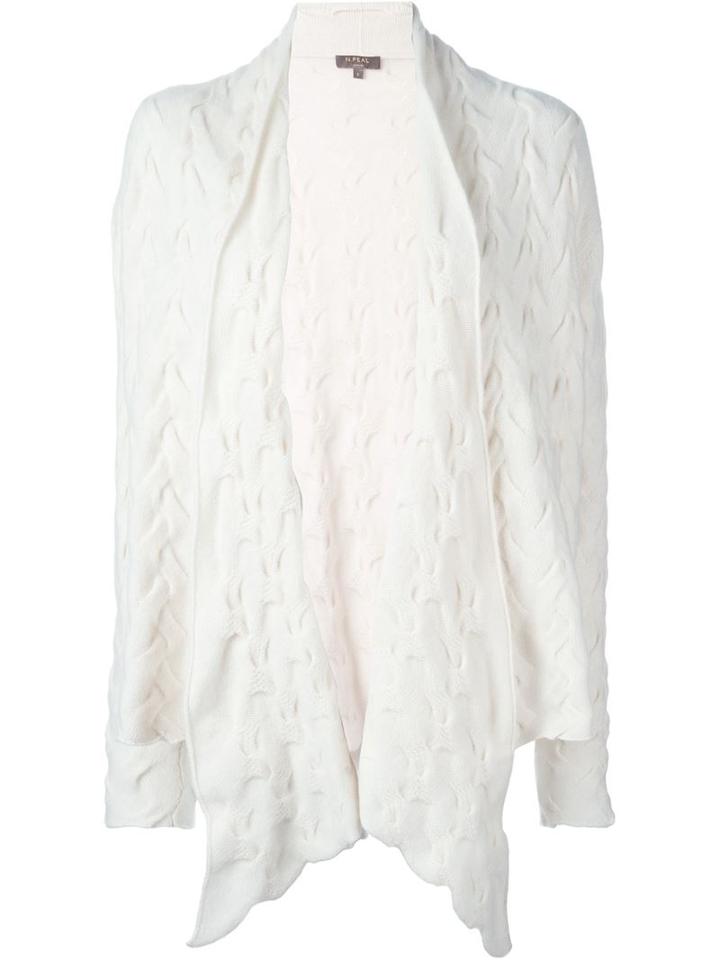 N.peal Cable Wrap Cardigan