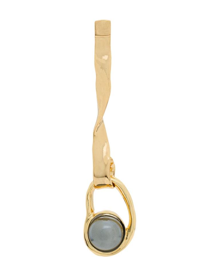 Coup De Coeur Liquid Pearl Drop Earrings - Gold
