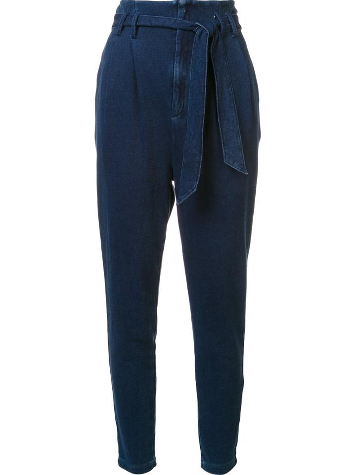 Ag Jeans Tie Waist Trousers