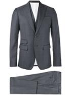 Three-piece London Suit - Men - Polyester/virgin Wool - 50, Grey, Polyester/virgin Wool, Dsquared2