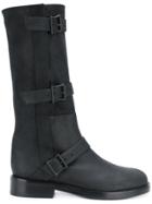 Ann Demeulemeester Low Heel Boots - Black