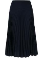 Dion Lee Annex Pleated Skirt - Blue