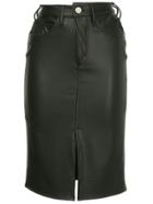 Mcguire Denim High-rise Pencil Skirt - Black