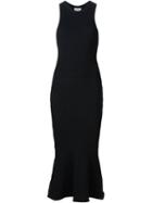 Grey Jason Wu Peplum Hem Ribbed Dress