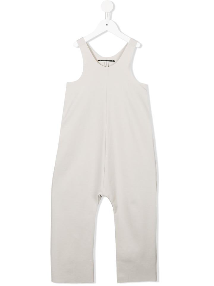 Album Di Famiglia Kids - Overall Jumpsuit - Kids - Polyamide/spandex/elastane/viscose - 4 Yrs, Nude/neutrals