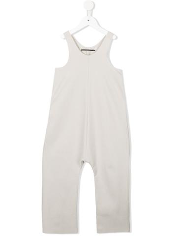 Album Di Famiglia Kids - Overall Jumpsuit - Kids - Polyamide/spandex/elastane/viscose - 4 Yrs, Nude/neutrals