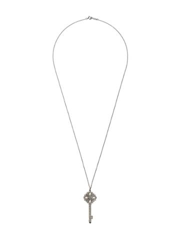 Tiffany & Co Tiffany Victoria Key Diamond Pendant - Metallic
