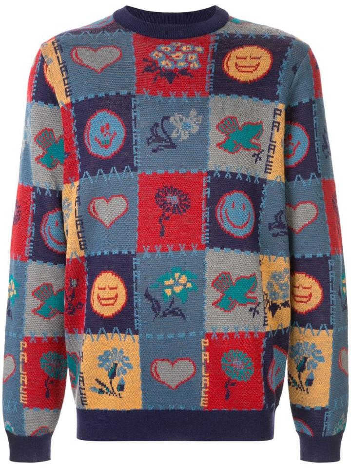 Palace Love Dove Jumper - Blue