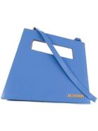 Jacquemus Structured Tote Bag - Blue