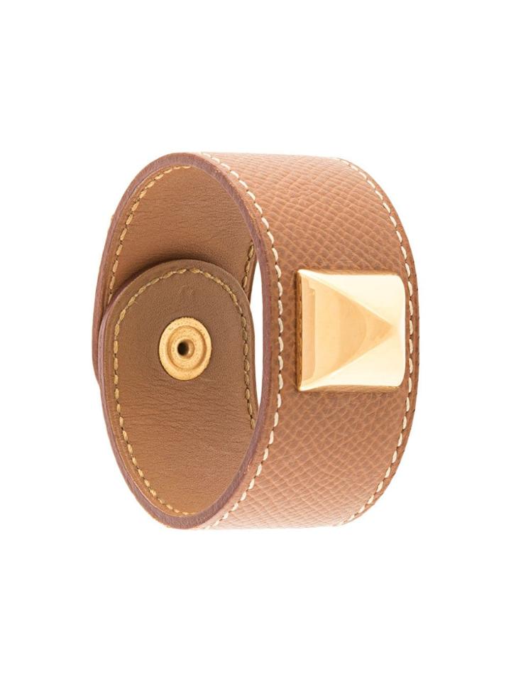 Hermès Pre-owned 1990s Medoru Bangle - Brown