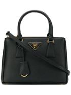 Prada Saffiano Lux Tote Bag - Black