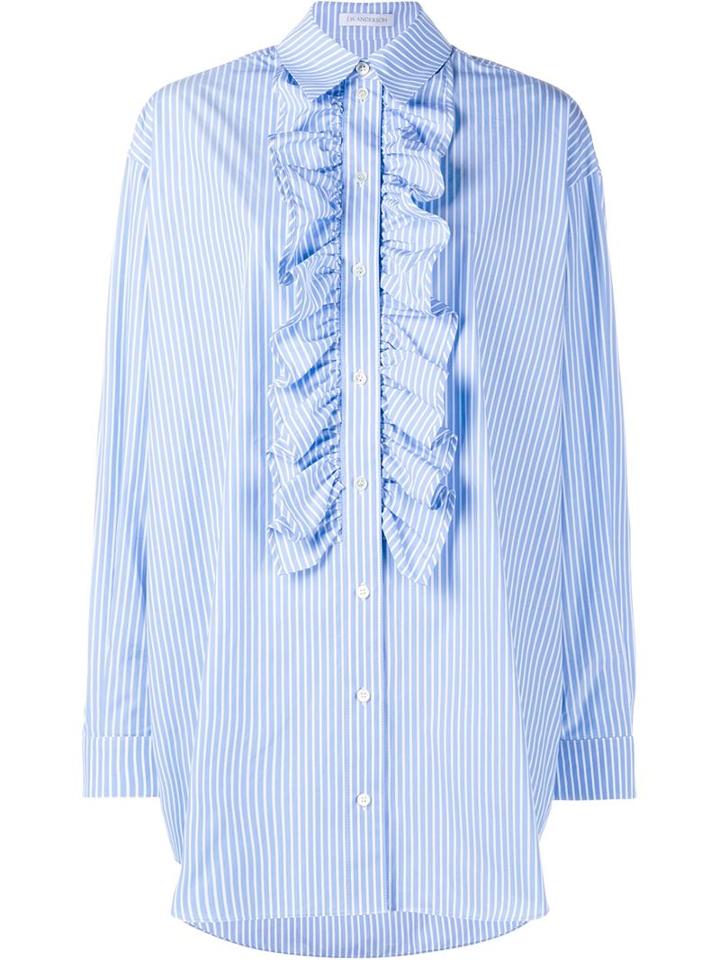J.w. Anderson Long Sleeve Shirt Dress