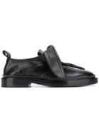 Jil Sander Tie Front Loafers - Black