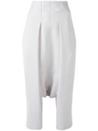 Rick Owens Creatch Trousers, Size: 40, Nude/neutrals, Viscose/polyamide/spandex/elastane