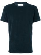 Our Legacy Terry Cloth T-shirt, Men's, Size: 48, Blue, Cotton
