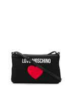 Love Moschino Logo Cross Body Bag - Black