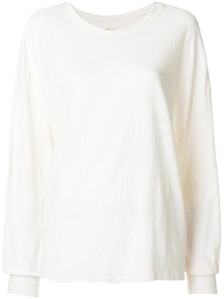 Simon Miller Fine Knit Top - White