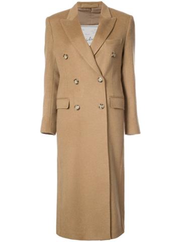 Giuliva Heritage Collection Double Breasted Coat - Neutrals