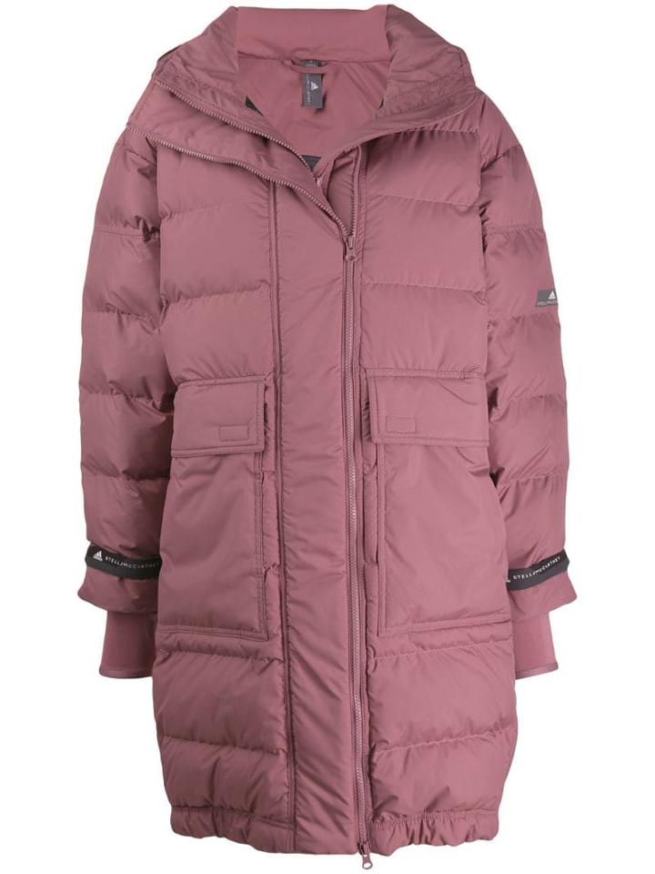 Adidas By Stella Mccartney Oversized Puffer Jacket - Pink