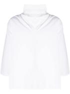 Alchemy Draped Neck Top - White