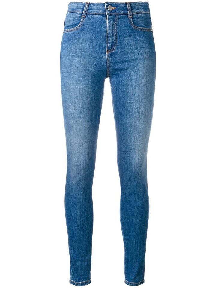 Stella Mccartney Skinny Jeans, Women's, Size: 26, Blue, Cotton/spandex/elastane/polyester