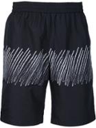 T By Alexander Wang Scribble Print Swim Shorts