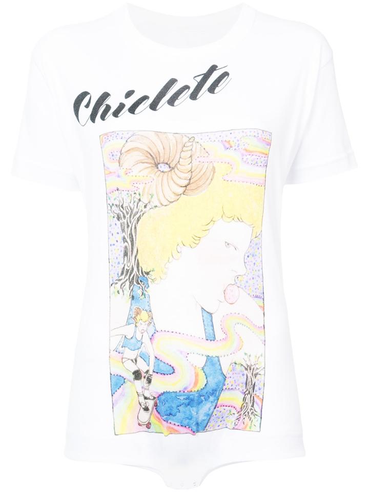 Neith Nyer Chicete T-shirt Bodysuit - White