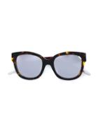 Dior Eyewear - Square Frame Sunglasses - Women - Acetate - One Size, Brown, Acetate