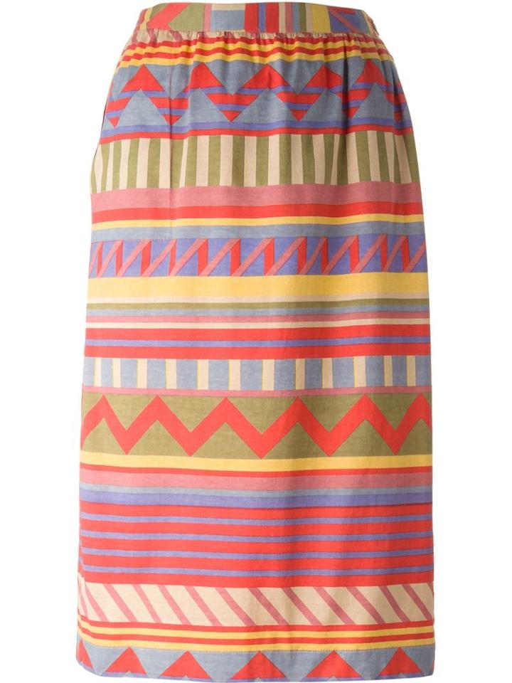 Missoni Vintage Printed Wrap Skirt