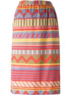 Missoni Vintage Printed Wrap Skirt