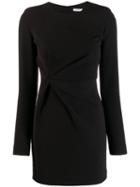 P.a.r.o.s.h. Ruched Mini Dress - Black