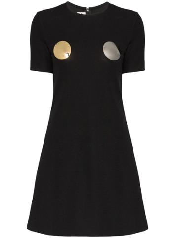 Rudi Gernreich T-shirt Mini Dress - Black